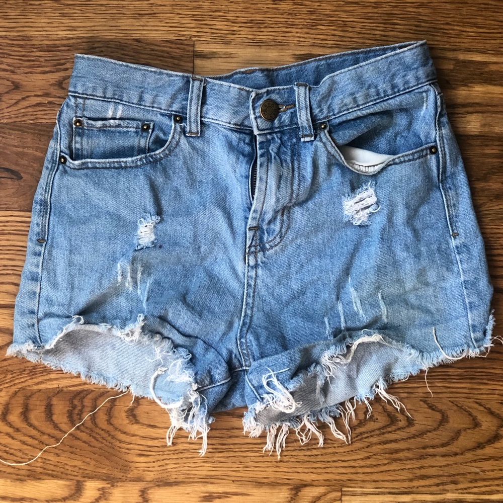 BDG denim shorts